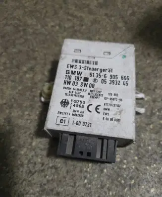 BMW 5 E39 Immobilizer control unit/module 61356905666 110187 05393245