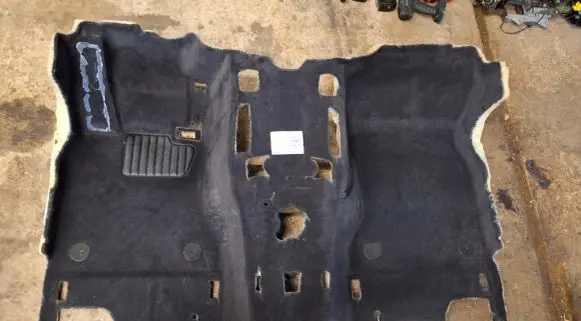 BMW 7 F01 F02 F03 F04 Front floor carpet liner 804748803 CP83634 5092190