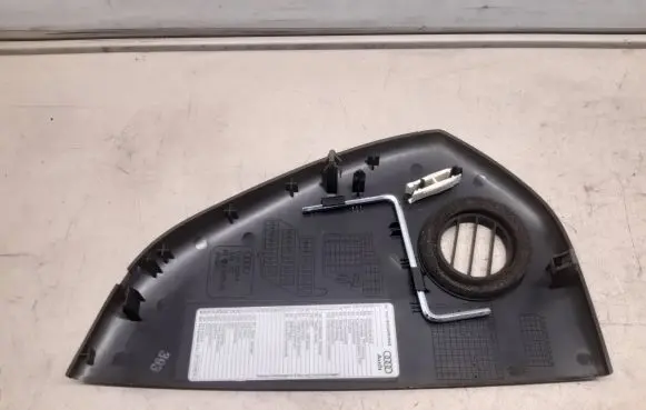 Audi A6 S6 C6 4F Dashboard side end trim 4F1857085 4F1010503D