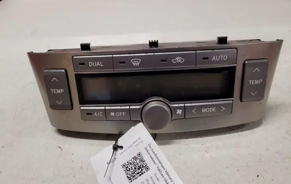 Toyota Avensis T250 Climate control unit 5590005281 1465706750