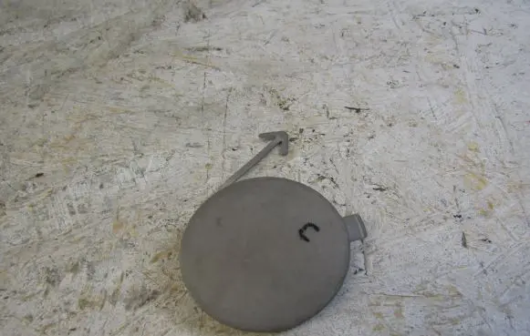 Skoda Fabia Mk2 (5J) Front tow hook cap/cover 5J0807241