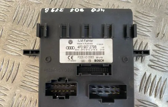 Audi A6 S6 C6 4F Comfort/convenience module 4F0907279B F005V00563 4F0910279E