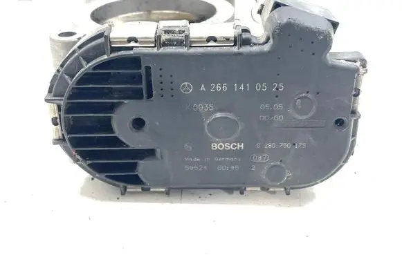 Mercedes-Benz A W169 Throttle valve 0280750175 A2661410525 58524