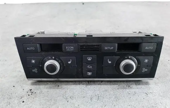 Audi A6 S6 C6 4F Climate control/heater control trim 