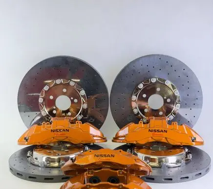 Nissan GT-R Brake discs and calipers set CERAMIKAGTR35