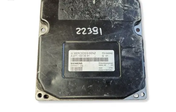 Mercedes-Benz C W203 Engine control unit/module A2711530591 5WK90517