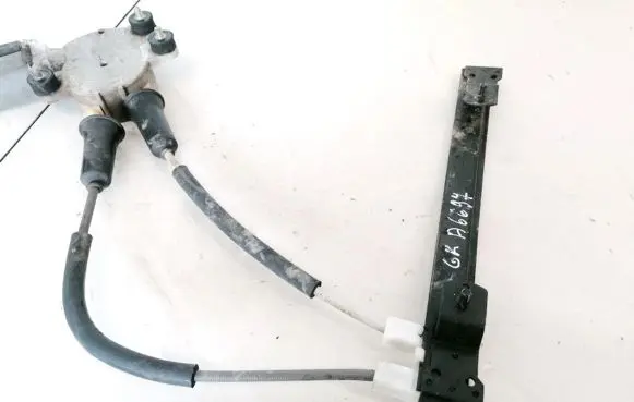 Sliding door window regulator with motor