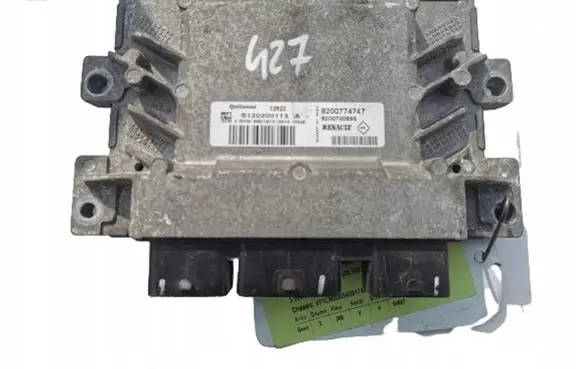 Renault Twingo II Engine ECU kit and lock set S120200113A----