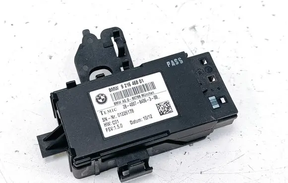 BMW 3 F30 F35 F31 Seat heating relay 9216468