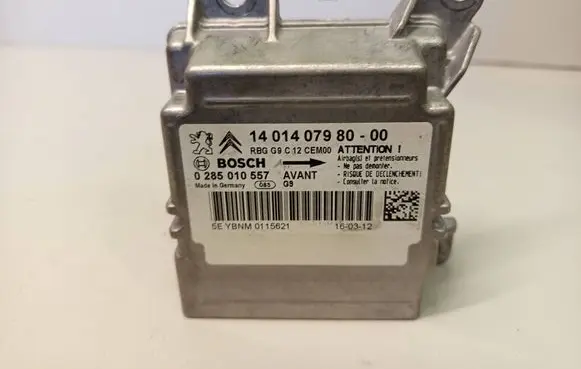 Citroen Jumpy Airbag control unit/module 1401407980 0285010557
