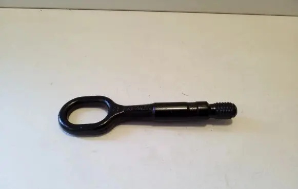 Towing hook eye