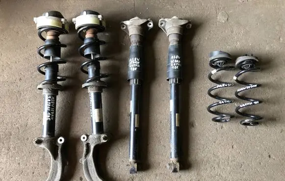 Audi A5 Set of springs and shock absorbers (Front and rear) 8W0413031BA 8W0411105 8W0513035AD