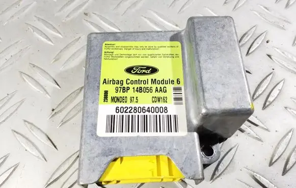 Ford Mondeo MK II Airbag control unit/module 97BP14B056AAG CDW162