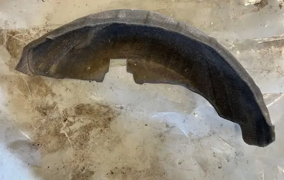 Peugeot 4007 Rear arch fender liner splash guards