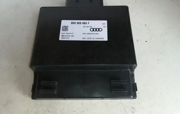 Audi A6 S6 C7 4G Voltage converter/converter module 8K0959663F