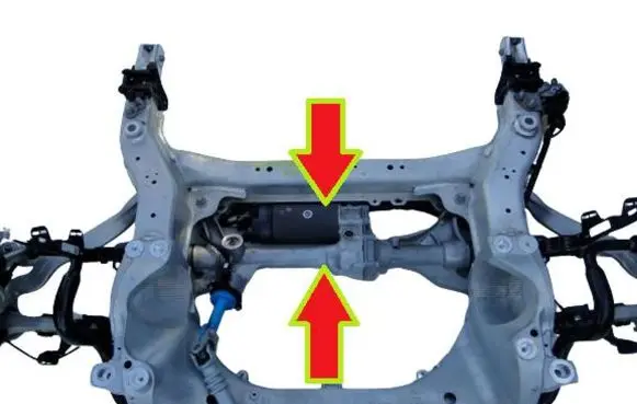 Mercedes-Benz C W206 Steering rack A2064601102 A2064603002 A2064605701