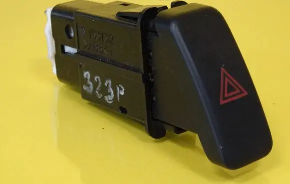 Mazda 323 F Hazard light switch 153132