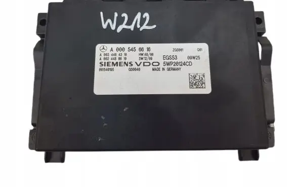 Mercedes-Benz E W212 Gearbox control unit/module A0005456616