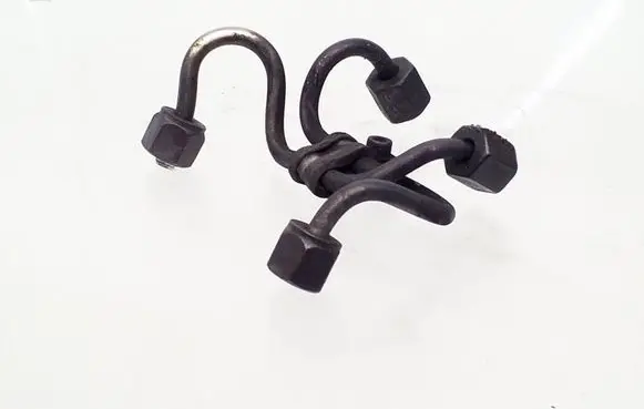 BMW 5 E60 E61 Fuel injector supply line/pipe 