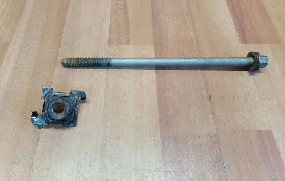 Jaguar XF X250 Front suspension camber bolt W709548S439 C2P7447 6R835L060DA