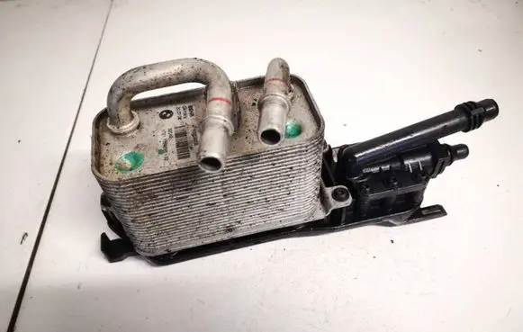 BMW 5 E60 E61 Engine oil radiator 17217534896 f5203005