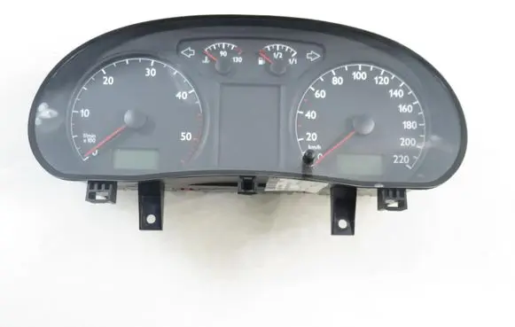 Volkswagen Polo IV 9N3 Speedometer (instrument cluster) 110080124015 6Q0920800M