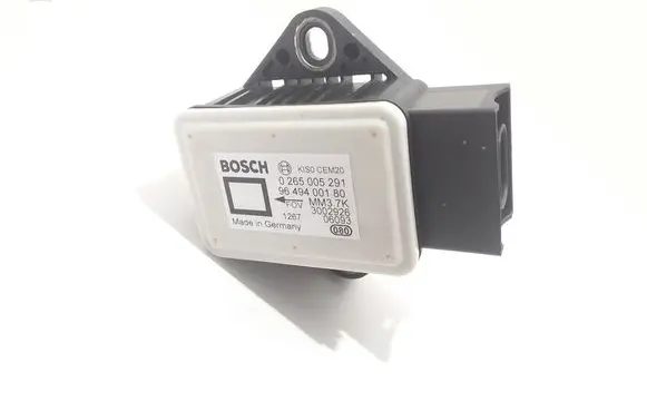 Peugeot 307 ESP acceleration yaw rate sensor 0265005291 9649400180