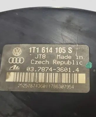 Volkswagen Caddy Brake booster 1T1614105S 03787436014