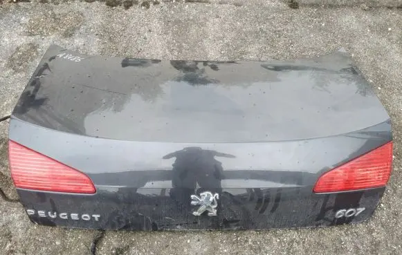 Peugeot 607 Tailgate/trunk/boot lid pilkas
