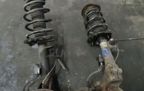 Ford Mondeo MK IV Front shock absorber with coil spring