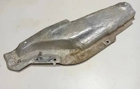 Heat shield in engine bay