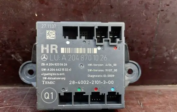 Mercedes-Benz C W204 Door control unit/module A2048200626 A2044421532 A2048701026