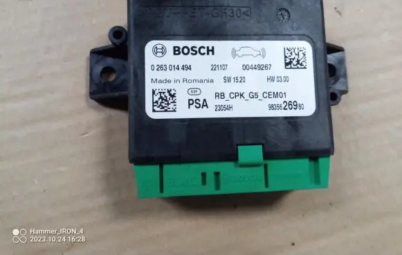 Peugeot 308 Other control units/modules 9835626980