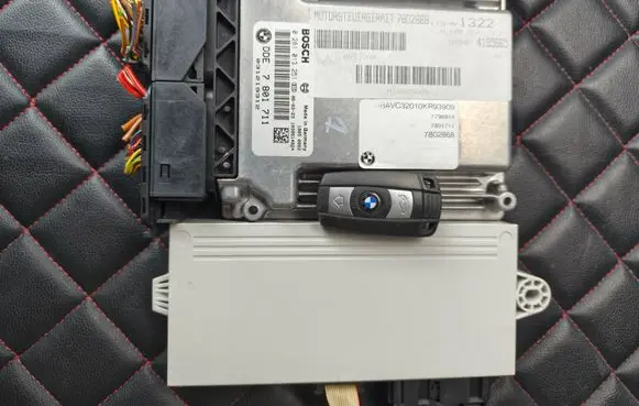 BMW 5 E60 E61 CAS control unit/module 5WK494120BF 7802868 1061330045