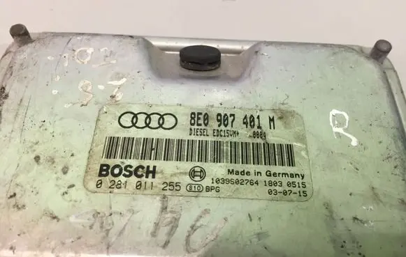 Audi A4 S4 B6 8E 8H Engine control unit/module 8E0907401M 0281011255