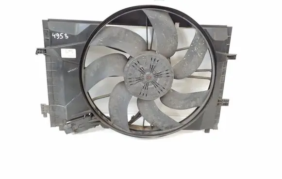 Mercedes-Benz SLK R171 Radiator cooling fan shroud A2035000493