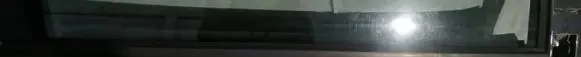 Ford Galaxy Front door glass trim molding 