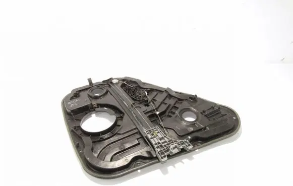 Rear window lifting mechanism without motor
