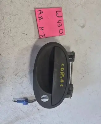 Opel Corsa C Front door exterior handle 9132840