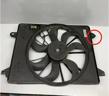 Dodge Challenger Electric radiator cooling fan 55111282AB 2583B 83403