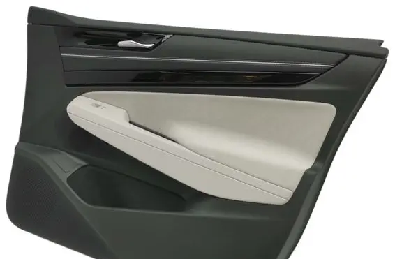 Front door card panel trim