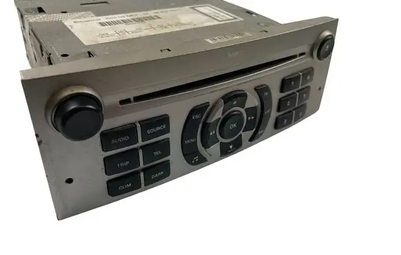 Peugeot 407 Radio/CD/DVD/GPS head unit 9660647677