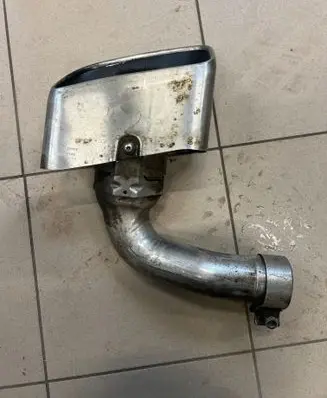 Porsche Cayenne (9Y0 9Y3) Muffler ending 9Y0253825
