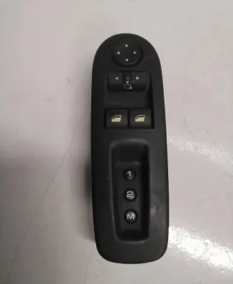 Peugeot 407 Electric window control switch 96588276xt