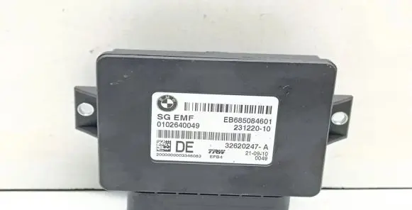 BMW 5 F10 F11 Hand brake control module 6850846 23122010