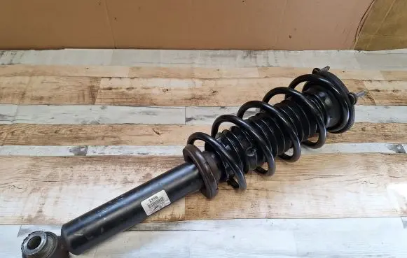 Peugeot 407 Front shock absorber with coil spring