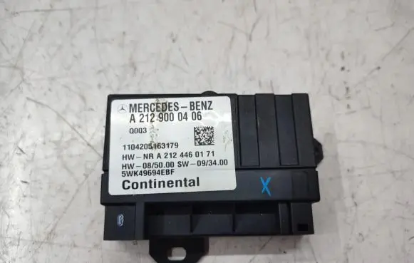 Mercedes-Benz E C207 W207 Fuel injection pump control unit/module A2129000406