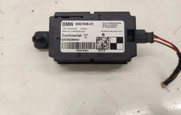 BMW 2 F46 Antenna control unit 9397846