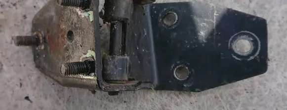 Jaguar XJ X40 Front door upper hinge