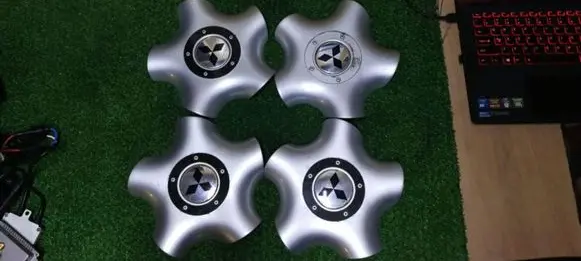 Mitsubishi Galant Non-original wheel cap FONDMETALTECH1
